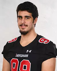 Davidson football team pose for head and social media photos at the Belk Arena on Monday, September 14, 2020 in Davidson, North Carolina.