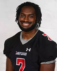 Davidson football team pose for head and social media photos at the Belk Arena on Monday, September 14, 2020 in Davidson, North Carolina.