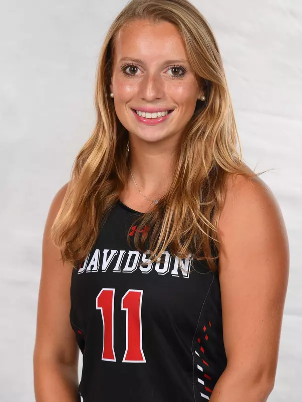 Davidson field hockey team pose for head and social media photos at the Belk Arena on Monday, September 14, 2020 in Davidson, North Carolina.