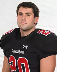 Davidson football team pose for head and social media photos at the Belk Arena on Monday, September 14, 2020 in Davidson, North Carolina.