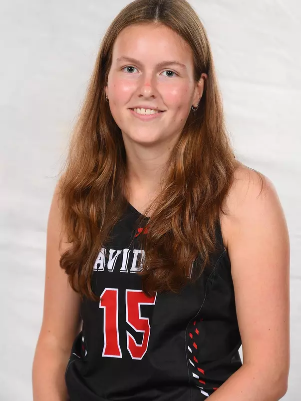 Davidson field hockey team pose for head and social media photos at the Belk Arena on Monday, September 14, 2020 in Davidson, North Carolina.