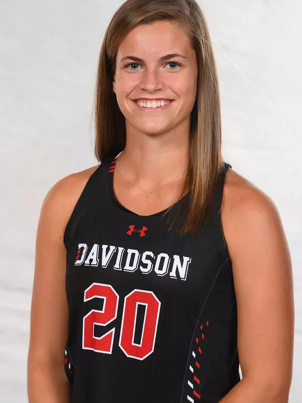 Davidson field hockey team pose for head and social media photos at the Belk Arena on Monday, September 14, 2020 in Davidson, North Carolina.