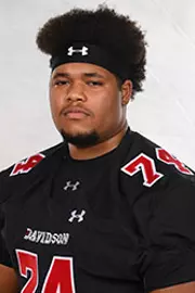 Davidson football team pose for head and social media photos at the Belk Arena on Monday, September 14, 2020 in Davidson, North Carolina.