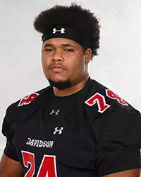 Davidson football team pose for head and social media photos at the Belk Arena on Monday, September 14, 2020 in Davidson, North Carolina.