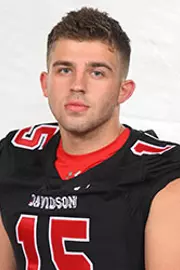 Davidson football team pose for head and social media photos at the Belk Arena on Monday, September 14, 2020 in Davidson, North Carolina.