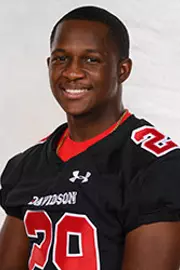 Davidson football team pose for head and social media photos at the Belk Arena on Monday, September 14, 2020 in Davidson, North Carolina.