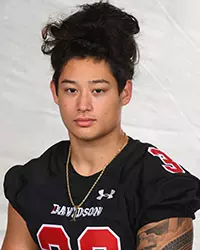 Davidson football team pose for head and social media photos at the Belk Arena on Monday, September 14, 2020 in Davidson, North Carolina.