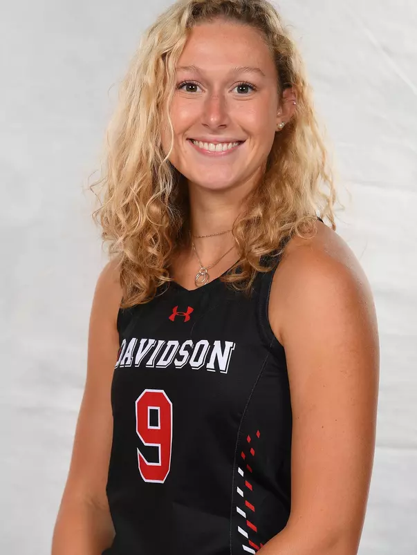 Davidson field hockey team pose for head and social media photos at the Belk Arena on Monday, September 14, 2020 in Davidson, North Carolina.