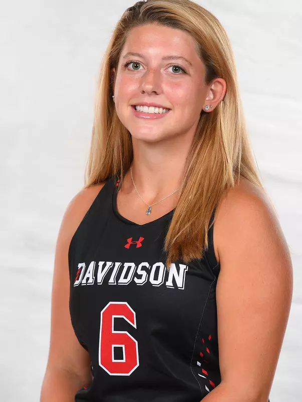 Davidson field hockey team pose for head and social media photos at the Belk Arena on Monday, September 14, 2020 in Davidson, North Carolina.