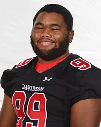 Davidson football team pose for head and social media photos at the Belk Arena on Monday, September 14, 2020 in Davidson, North Carolina.