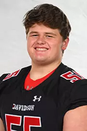 Davidson football team pose for head and social media photos at the Belk Arena on Monday, September 14, 2020 in Davidson, North Carolina.