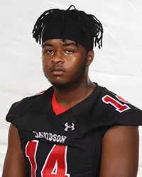 Davidson football team pose for head and social media photos at the Belk Arena on Monday, September 14, 2020 in Davidson, North Carolina.