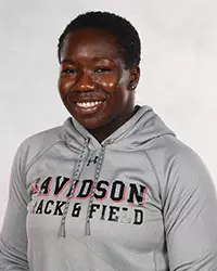 Davidson’s track & field team pose for head and social media photos at the Belk Arena on Thursday, September 17, 2020 in Davidson, North Carolina.
