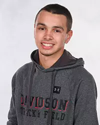 Davidson’s track & field team pose for head and social media photos at the Belk Arena on Thursday, September 17, 2020 in Davidson, North Carolina.