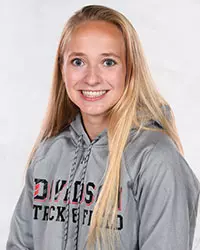 Davidson’s track & field team pose for head and social media photos at the Belk Arena on Thursday, September 17, 2020 in Davidson, North Carolina.