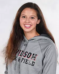 Davidson’s track & field team pose for head and social media photos at the Belk Arena on Thursday, September 17, 2020 in Davidson, North Carolina.