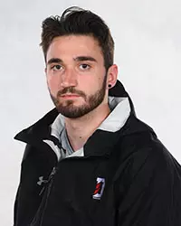 Davidson’s track & field team pose for head and social media photos at the Belk Arena on Thursday, September 17, 2020 in Davidson, North Carolina.