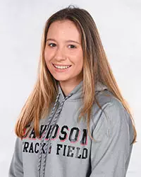 Davidson’s track & field team pose for head and social media photos at the Belk Arena on Thursday, September 17, 2020 in Davidson, North Carolina.