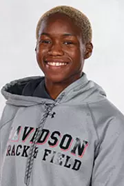 Davidson’s track & field team pose for head and social media photos at the Belk Arena on Thursday, September 17, 2020 in Davidson, North Carolina.
