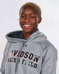 Davidson’s track & field team pose for head and social media photos at the Belk Arena on Thursday, September 17, 2020 in Davidson, North Carolina.