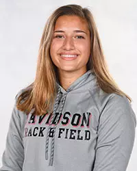 Davidson’s track & field team pose for head and social media photos at the Belk Arena on Thursday, September 17, 2020 in Davidson, North Carolina.