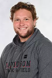 Davidson’s track & field team pose for head and social media photos at the Belk Arena on Thursday, September 17, 2020 in Davidson, North Carolina.