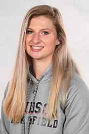Davidson’s track & field team pose for head and social media photos at the Belk Arena on Thursday, September 17, 2020 in Davidson, North Carolina.