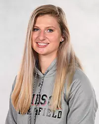 Davidson’s track & field team pose for head and social media photos at the Belk Arena on Thursday, September 17, 2020 in Davidson, North Carolina.