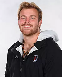 Davidson’s track & field team pose for head and social media photos at the Belk Arena on Thursday, September 17, 2020 in Davidson, North Carolina.