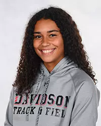 Davidson’s track & field team pose for head and social media photos at the Belk Arena on Thursday, September 17, 2020 in Davidson, North Carolina.