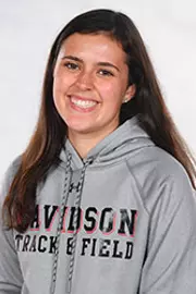 Davidson’s track & field team pose for head and social media photos at the Belk Arena on Thursday, September 17, 2020 in Davidson, North Carolina.