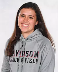 Davidson’s track & field team pose for head and social media photos at the Belk Arena on Thursday, September 17, 2020 in Davidson, North Carolina.