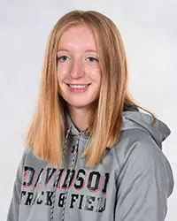 Davidson’s track & field team pose for head and social media photos at the Belk Arena on Thursday, September 17, 2020 in Davidson, North Carolina.