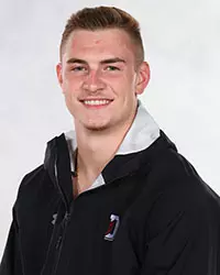 Davidson’s track & field team pose for head and social media photos at the Belk Arena on Thursday, September 17, 2020 in Davidson, North Carolina.