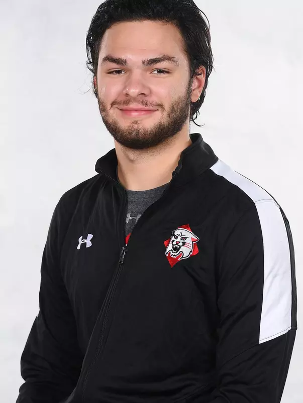 Davidson’s swimming and dive team pose for head and social media photos at the Belk Arena on Thursday, September 17, 2020 in Davidson, North Carolina.