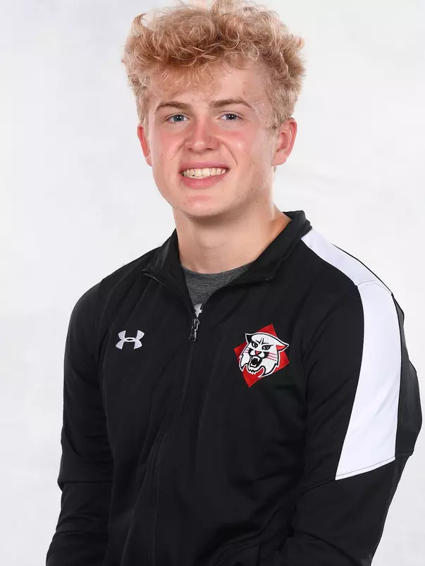 Davidson’s swimming and dive team pose for head and social media photos at the Belk Arena on Thursday, September 17, 2020 in Davidson, North Carolina.