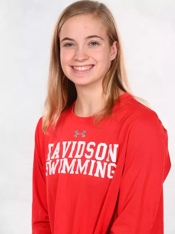 Davidson’s swimming and dive team pose for head and social media photos at the Belk Arena on Thursday, September 17, 2020 in Davidson, North Carolina.