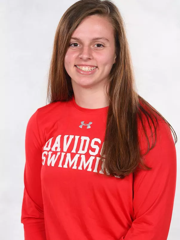 Davidson’s swimming and dive team pose for head and social media photos at the Belk Arena on Thursday, September 17, 2020 in Davidson, North Carolina.