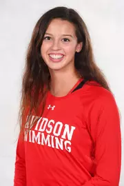 Davidson’s swimming and dive team pose for head and social media photos at the Belk Arena on Thursday, September 17, 2020 in Davidson, North Carolina.
