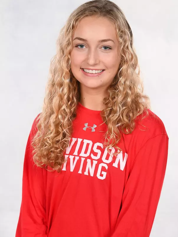 Davidson’s swimming and dive team pose for head and social media photos at the Belk Arena on Thursday, September 17, 2020 in Davidson, North Carolina.