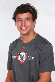 Davidson’s swimming and dive team pose for head and social media photos at the Belk Arena on Thursday, September 17, 2020 in Davidson, North Carolina.