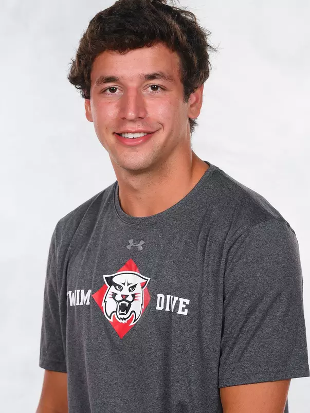 Davidson’s swimming and dive team pose for head and social media photos at the Belk Arena on Thursday, September 17, 2020 in Davidson, North Carolina.