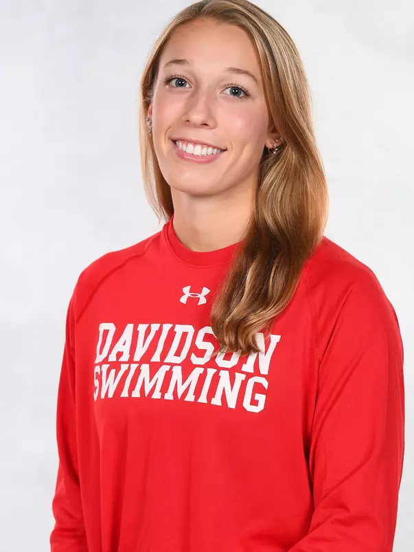 Davidson’s swimming and dive team pose for head and social media photos at the Belk Arena on Thursday, September 17, 2020 in Davidson, North Carolina.