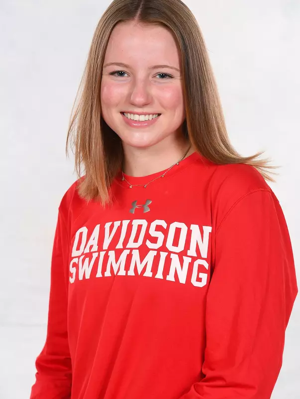 Davidson’s swimming and dive team pose for head and social media photos at the Belk Arena on Thursday, September 17, 2020 in Davidson, North Carolina.
