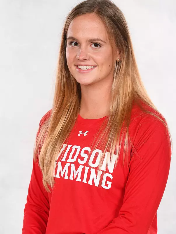 Davidson’s swimming and dive team pose for head and social media photos at the Belk Arena on Thursday, September 17, 2020 in Davidson, North Carolina.