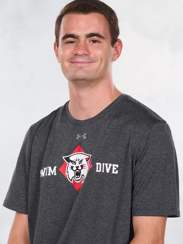 Davidson’s swimming and dive team pose for head and social media photos at the Belk Arena on Thursday, September 17, 2020 in Davidson, North Carolina.