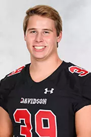 Davidson’s football team pose for head and social media photos at the Belk Arena on Monday, September 28, 2020 in Davidson, North Carolina.