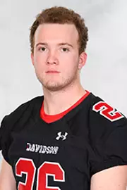 Davidson’s football team pose for head and social media photos at the Belk Arena on Monday, September 28, 2020 in Davidson, North Carolina.