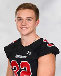 Davidson’s football team pose for head and social media photos at the Belk Arena on Monday, September 28, 2020 in Davidson, North Carolina.