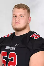Davidson’s football team pose for head and social media photos at the Belk Arena on Monday, September 28, 2020 in Davidson, North Carolina.